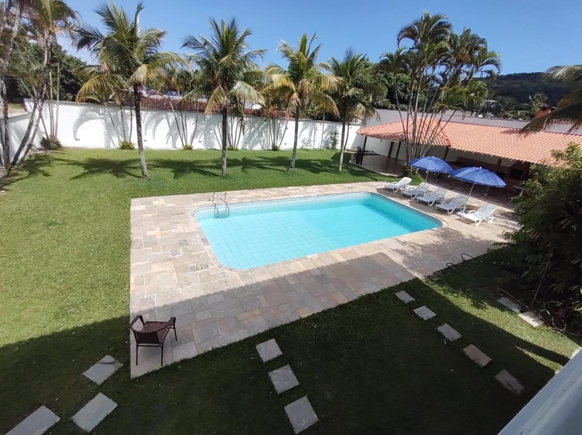 Casa com 4 suites, piscina, churrasqueira, Wi-Fi, Ar Condicionado - Proximo Praia Mar Casado e Pernambuco - Guaruja - Guarujá Exterior foto